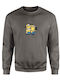 Kinder-Sweatshirt Dunkelgrau
