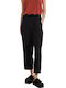 Damen Stoffhose Schwarz