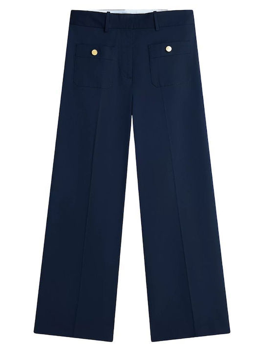 Women's Chino Trousers Dark Blue