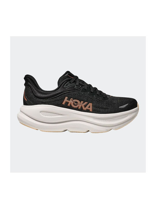 HOKA Bondi 9 Women's Sport Shoes Running Black ...