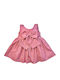 Mädchenkleid Rosa G129