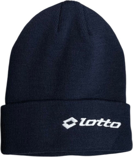 Beanie Unisex Knitted Skoufos in Navy Blue Colour