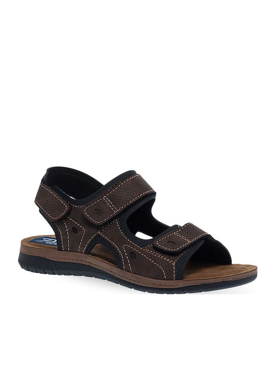 Herrensandalen in Brauner Farbe
