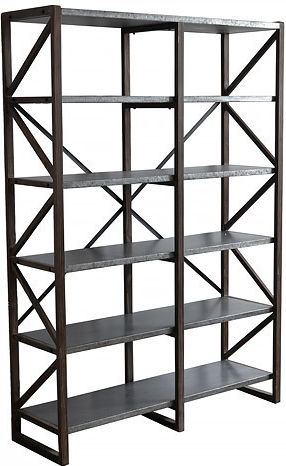 Βιβλιοθήκη Industrial Industrial 127x41x183εκ. Βιβλιοθήκη Industrial Industrial 127x41x183εκ.