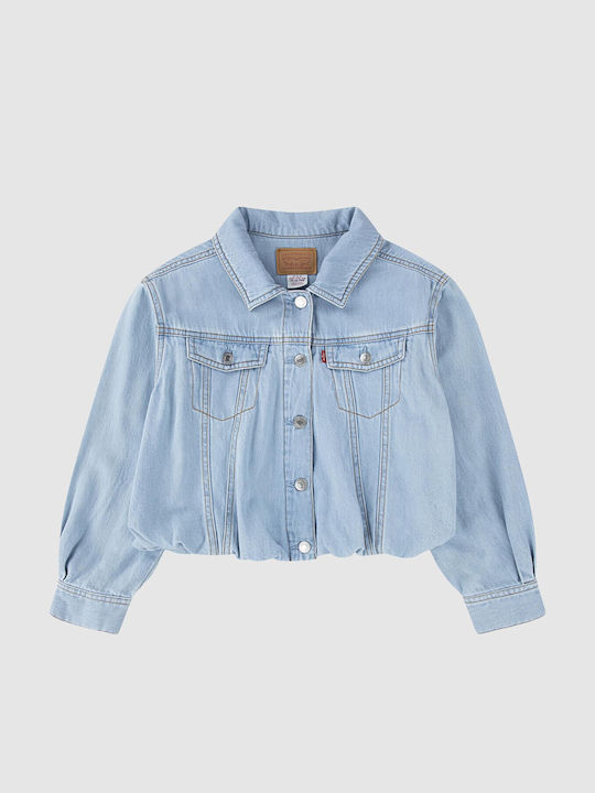 Kinder Denim Jacke Hellblau