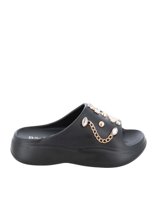 Flip Flops in Black Colour