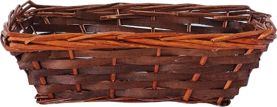 Loupas Декоративна Кошница От Бамбук 30x22.5x9см