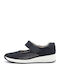 Women's Ballerina Shoes With Strap in Blue Colour