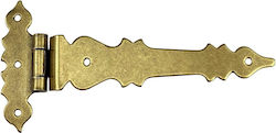 Hinge External Rebated Knee Herrajes Palencia 3135 Antique Brass 14.5x7cm