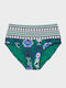 Bikini Slip Talie Înaltă Verde