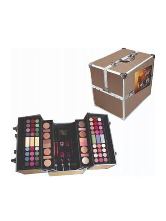 2K Model Beauty Train Βαλιτσάκι Μακιγιάζ Gold Edition 2K Model Beauty Train Βαλιτσάκι Μακιγιάζ Gold Edition