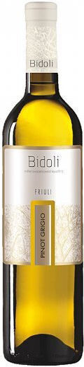 Bidoli Pinot Grigio Doc Friaul 25 750ml