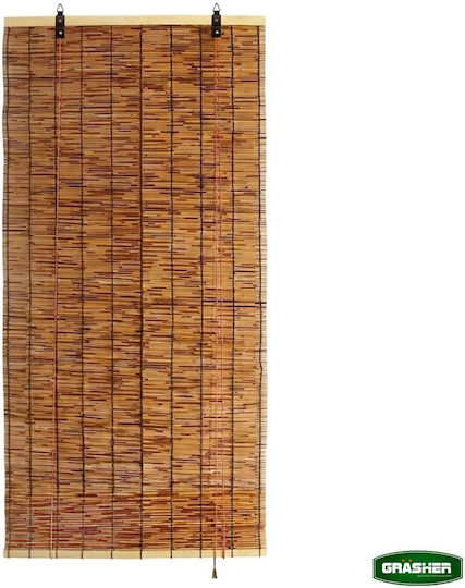 Grasher Jalousien Bambus Braune 180x180cm 104203