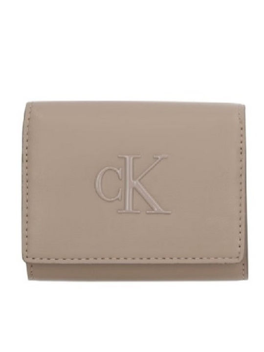 Calvin Klein Medium Дамски Портфейл Кафяв