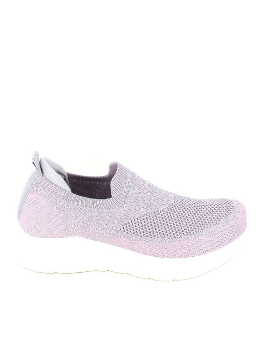 Ανατομικά Γυναικεία Slip-On Γκρι