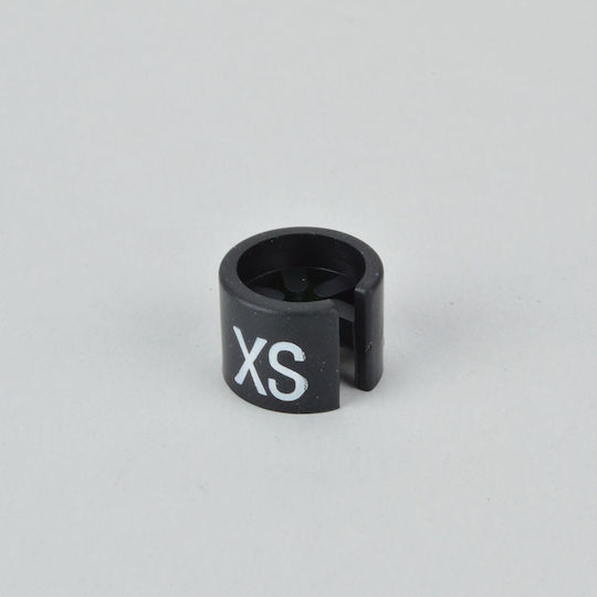 Xs Set 100pcs Number Indicators Mini Labeling Xs Hangers Black White Printing