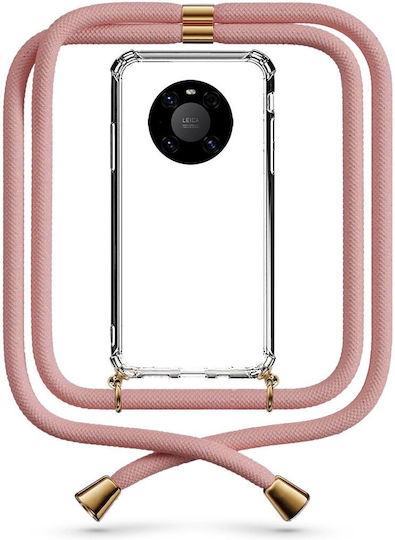 Mobile Phone Case Transparent Nude Neck Strap Huawei Mate 40 Pro