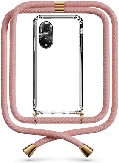 Θήκη Κινητού Διάφανη Κορδόνι Nude Honor 50