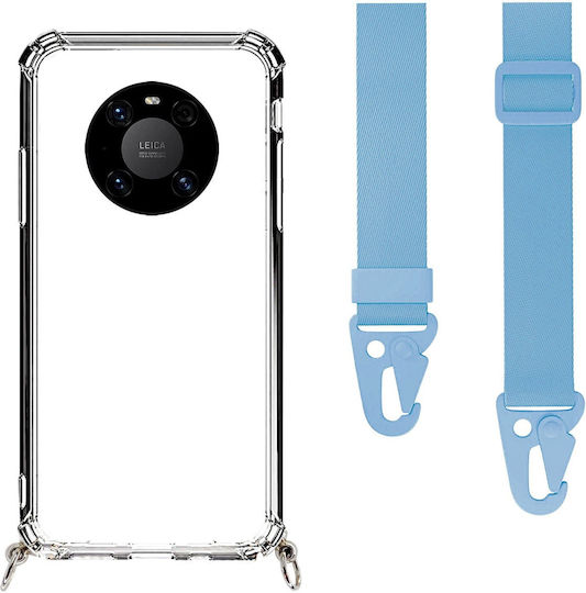 Husă Telefon Transparentă Cu Curea Azure Huawei Mate 40 Pro