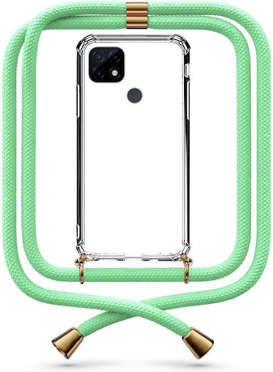 Калъф за мобилен телефон Прозрачен Връв Pistachio Green Realme C21