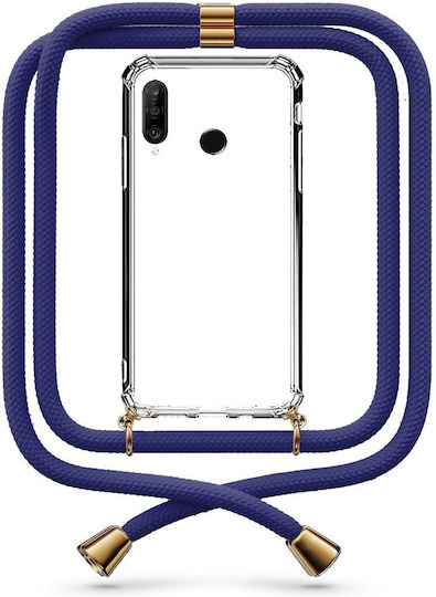 Handyhülle Transparent Dunkelblau Huawei P30 Lite
