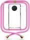 Transparente Handyhülle mit Fuchsia-Kordel Huawei Nova 8i