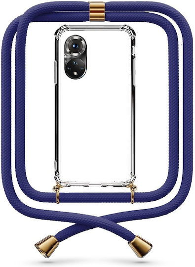 Θήκη Κινητού Διάφανη Κορδόνι Dark Blue Honor 50