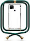 Θήκη Κινητού Διάφανη Κορδόνι Forest Green Realme C21
