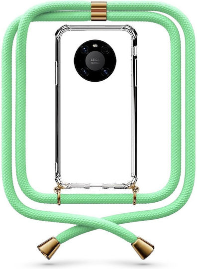 Калъф за мобилен телефон Прозрачен Каишка Pistachio Green Huawei Mate 40