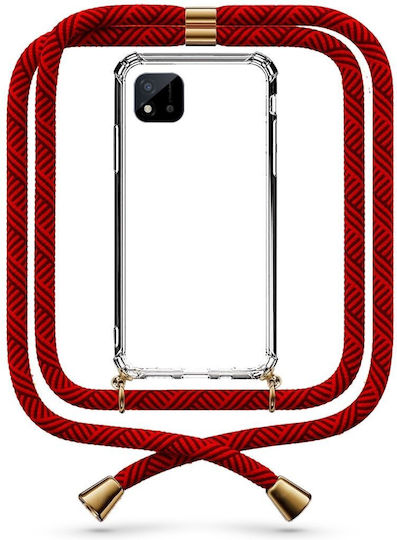 Handyhülle Transparent Maroon Realme C11 2021