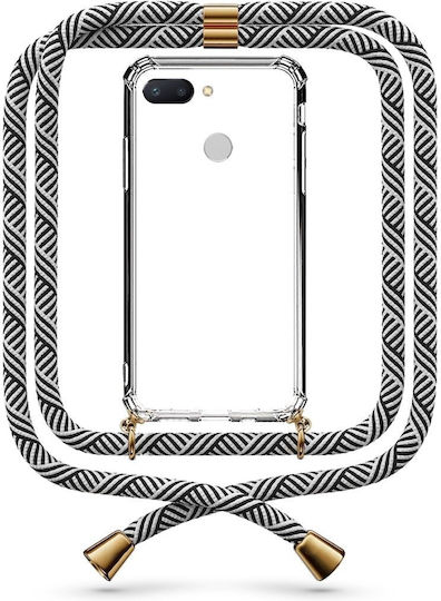 Θήκη Κινητού Διάφανη Κορδόνι Midnight Xiaomi Redmi 6/6a