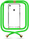 Handyhülle Transparent Neon Grün Huawei Y6s