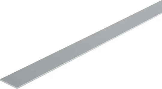 Flat Profile Aluminium Anodized 25 Mm 2 M Alfer Aluminium