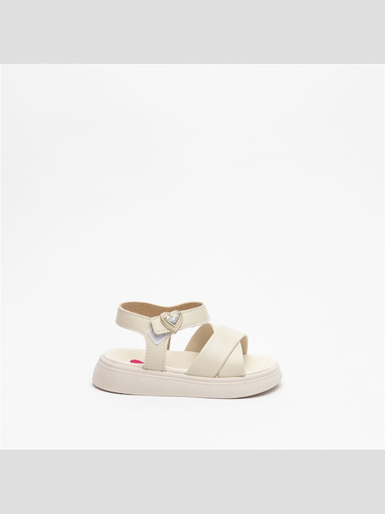 Molekinha Kindersandalen Weiße