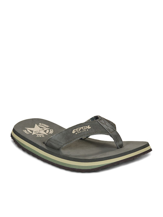 Cool Shoe Slapi Bărbați Flip Flops Kaki