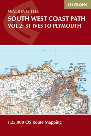 South West Coast Path Map Booklet - Vol 2: St Ives To Plymouth - Cicerone Press - Paperback / Softback South West Coast Path Map Booklet - Vol 2: St Ives To Plymouth - Cicerone Press - Paperback / Softback