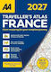 Traveller’s Atlas France 2027 2027 Automobile Association