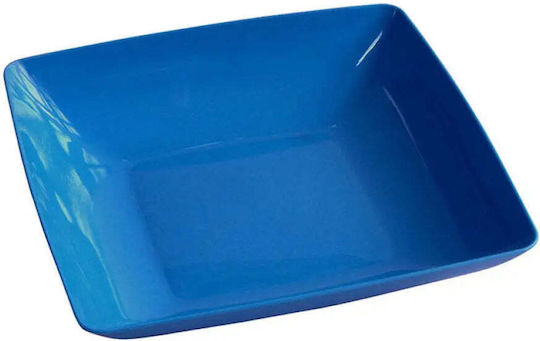 Mak Πιάτο Ρηχό Τετράγωνο Πλαστικό 18x18cm Mak Πιάτο Ρηχό Τετράγωνο Πλαστικό 18x18cm