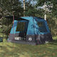 vidaXL Summer Camping Toilet Tent Blue 310x310x...