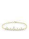 Ortaxidis Women's 14K Gold Bracelet with Zircon