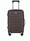 Lavor Reisekoffer Hart Braun mit 4 Räder Höhe 55cm