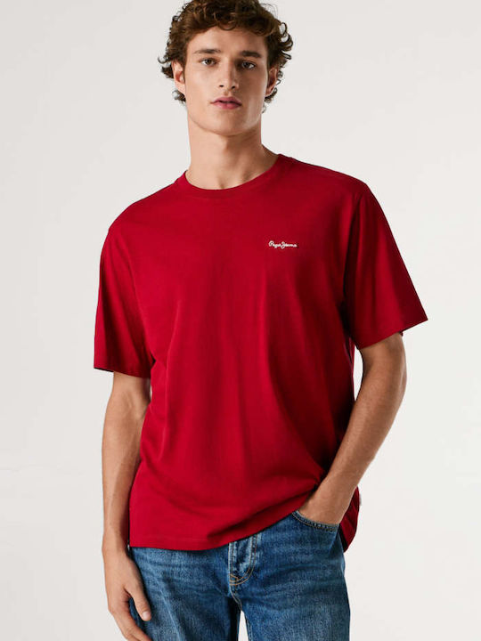 Pepe Jeans Connor' T-shirt Κόκκινο