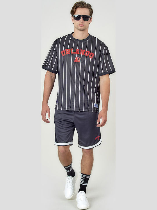 Αθλητικό T-shirt Μαυρο