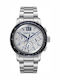 Cerruti Men's Chronograph Battery Watch with Silver Metal Bracelet
