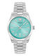 Versace Millenyium Gent Men's Watch 40mm Battery with Silver Metal Bracelet