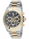 U.S. Polo Assn. Men's Battery Watch with Silver Metal Bracelet