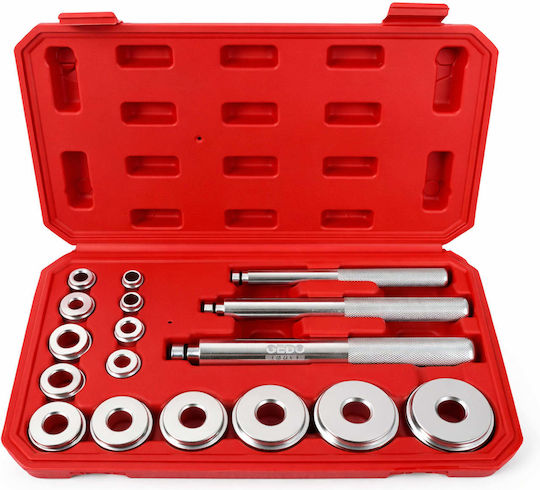 Set Presă Montare Demontare Rulmenți Butuc Simeringuri 10 Bucăți Gebo Tools