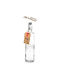 Horecano Glass Water Bottle with Transparent Clip 750ml