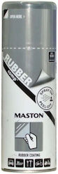 Acoperire Spray din Cauciuc 400 Ml Argintiu Lucios Maston