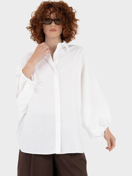 Mei Mei J Women's Shirt White Mei Mei J Women's Shirt White
